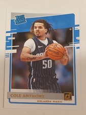 Cole Anthony 2020-21 Panini Donruss NBA Trading Card #208 Rookie Orlando Magic