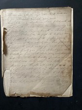 Manuscript page Albums are all the rage and Forget Me Not verse WF Waldgrave