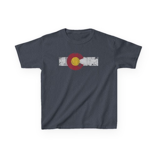 Colorado Flag Kids Tee, Fun Playwear, Adventure Shirt, Gift for Young Explorers, - Picture 25 of 32
