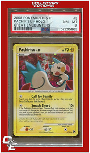 Great Encounters 5 Pachirisu Holo PSA 8