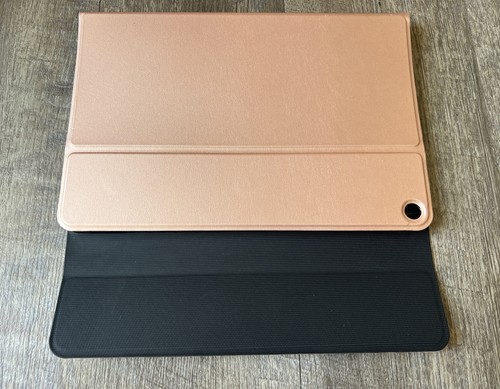 Original Kindle Fire Leather Cover Case w Keyboard 11th Gen Peach Color EX - Picture 7 of 21