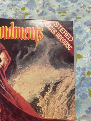Stereo LASER DISC The Ten Commandments Extended Play paramount VideoDisc 1986 Ch - Picture 4 of 13