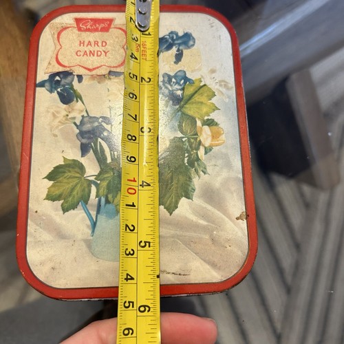 Caramelle dure Sharps vintage anni 70 da collezione latta floreale made in England - Foto 6 di 7