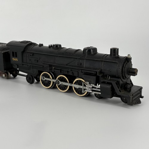 American Flyer Norfolk & Western N&W 565 4-6-2 Steam Locomotive & Tender S Scale - 第 2/23 張圖片