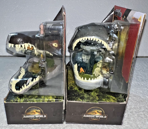 JURASSIC WORLD REBIRTH MICRO ADVENTURES SPINOSAURUS & T-REX + DUELING DINOS NEU - Bild 8 von 15
