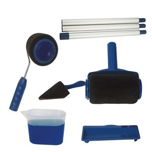 5//6 Stück Set Paint Runner Pro Farbroller mit Tank Paint Roller Flachpinsel Kit