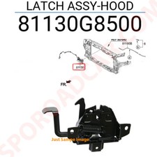 Front Hood Lock Latch Release Hook for 2020-2022 Hyundai Azera Grandeur IG Parts