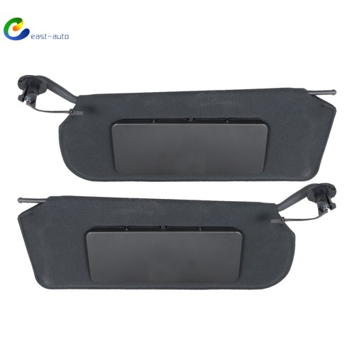 For Chevrolet C5 Corvette 97-04 LH+RH Sun Visors Driver+Passenger W/Light Mirror - Picture 7 of 13