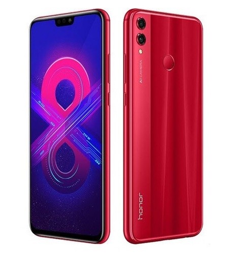 Huawei Honor 8X JSN-L21 Rot 4GB/64GB 16,51cm (6,5 Zoll) NFC Android Smartphone - Bild 2 von 3