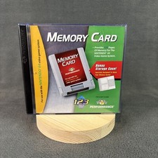 Nintendo 64 Performance Memory Cards With Holder Case - 2x Memory Card Plus