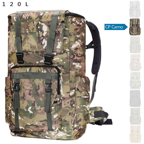 70L/80L/100L/120L Hiking Military Tactical Backpack Rucksack Camping Bag Outdoor - Picture 26 of 38
