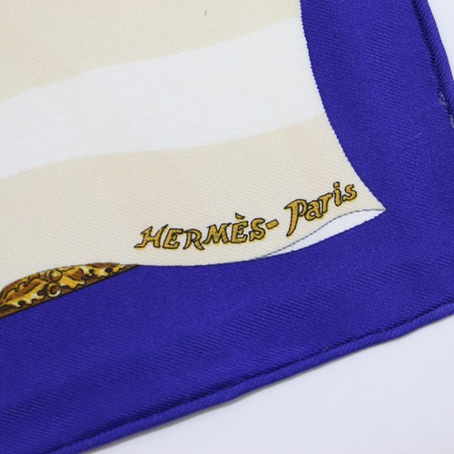 Hermes Vintage Rare scarf Silk from japan - Picture 6 of 24