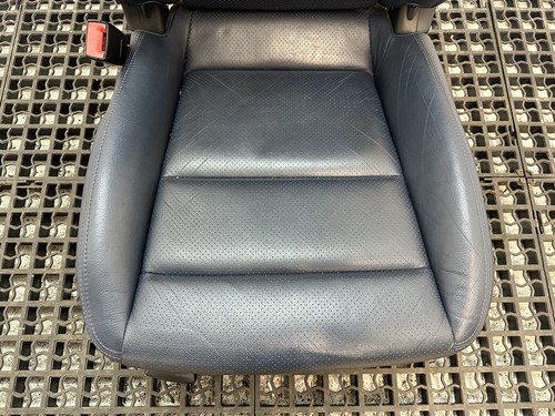 PORSCHE BOXSTER 981 PASSENGER SIDE FRONT SEAT LEATHER BLUE 2012 TO 2016 - Picture 6 of 19