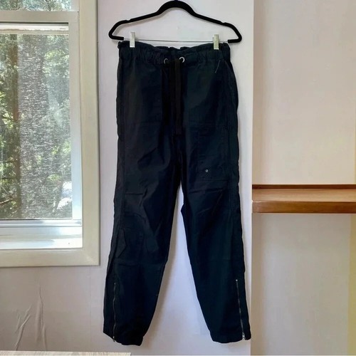 Nuevos Pantalones Sueltos Free People Spring Trekker Carga en Negro Movimiento FP Talla S - Imagen 7 de 10