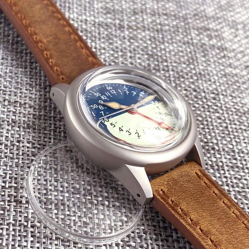 Reloj Field NH34A Automático Piloto Hombre 200m Impermeable Burbuja Zafiro 36mm - Imagen 6 de 10