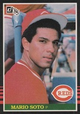 FREE SHIPPING-MINT-1985 (REDS) Donruss #184 Mario Soto PLUS BONUS CARDS