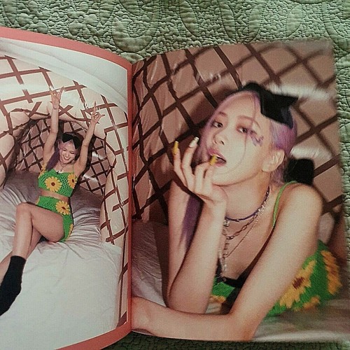 [NEGRO ROSA]4+1EL ÁLBUM LIBRO DE FOTOS-Versión de póster de historia de doble cara conjunto de 4 piezas - Imagen 43 de 50