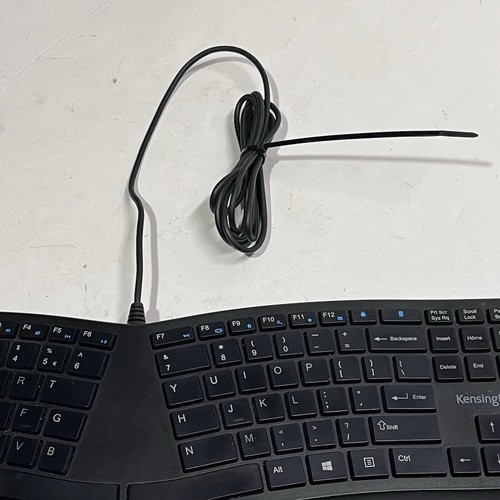 Kensington Pro Fit Ergo Wired Keyboard USB K75400US Ergonomic FAST SHIPPING - Picture 7 of 10