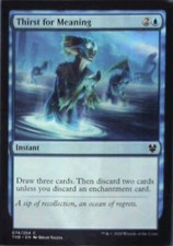 Thirst for Meaning - Theros Beyond Death: #74, Magic: The Gathering Nm R175