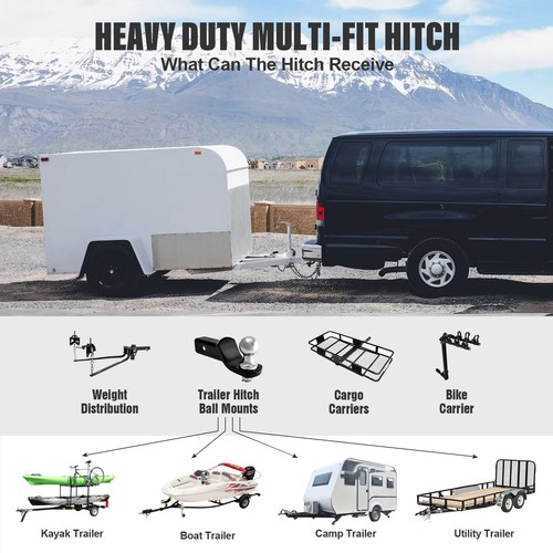 2 Inch Trailer Hitch Receiver For Subaru Forester 2014-2018 - Foto 6 di 7