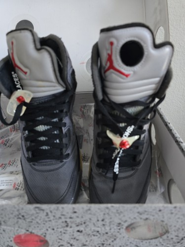 Talla 12 - Jordan 5 Retro SP x Off-White Mid Muselina - Imagen 4 de 8