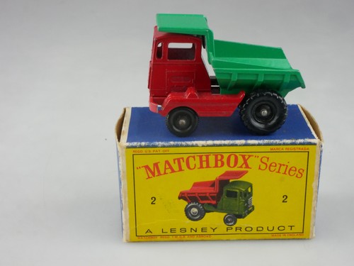 02c Muir Hill Dumper - 30351 Matchbox Regular Wheels - Picture 1 of 9