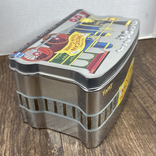 Fundex Mexican Train Game Dominos Electonic Sound 3D Metal Tin 2002 Works - Picture 12 of 14