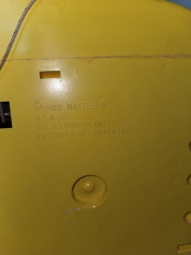 Vintage 1969 Mattel Trusty Tim School Bus Jack in The Box Working Condition  - Bild 7 von 10