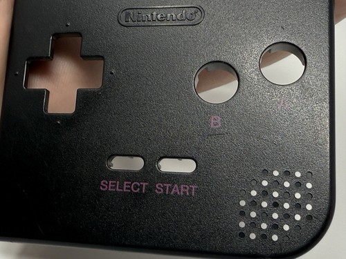Nintendo Game Boy Pocket OEM Hülle (schwarz - LED Loch) *OHNE KNÖPFE ODER SCHRAUBEN* - Bild 10 von 13