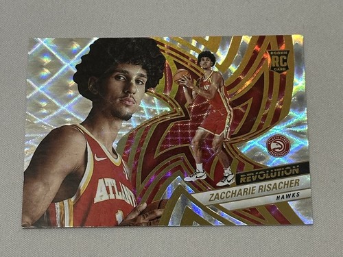 2024-25 Panini Revolution Rookie Variation SP! Zaccharie Risacher RC Hawks - Bild 1 von 10