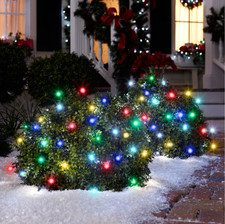 Gemmy Orchestra of Lights Net Light Set 72 LED Multicolor Color Changing Musical