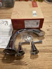 Pfister Saxton 2-Handle Deck-Mount Roman Tub Faucet Trim Kit Polished Chrome