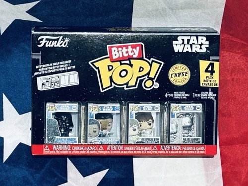 Funko Bitty Pop Star Wars 4 Pack - Han Solo Carbonite 1/6 CHASE RARE!