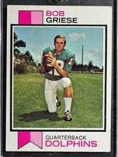 1973 Topps - BOB GRIESE #295 - MIAMI DOLPHINS