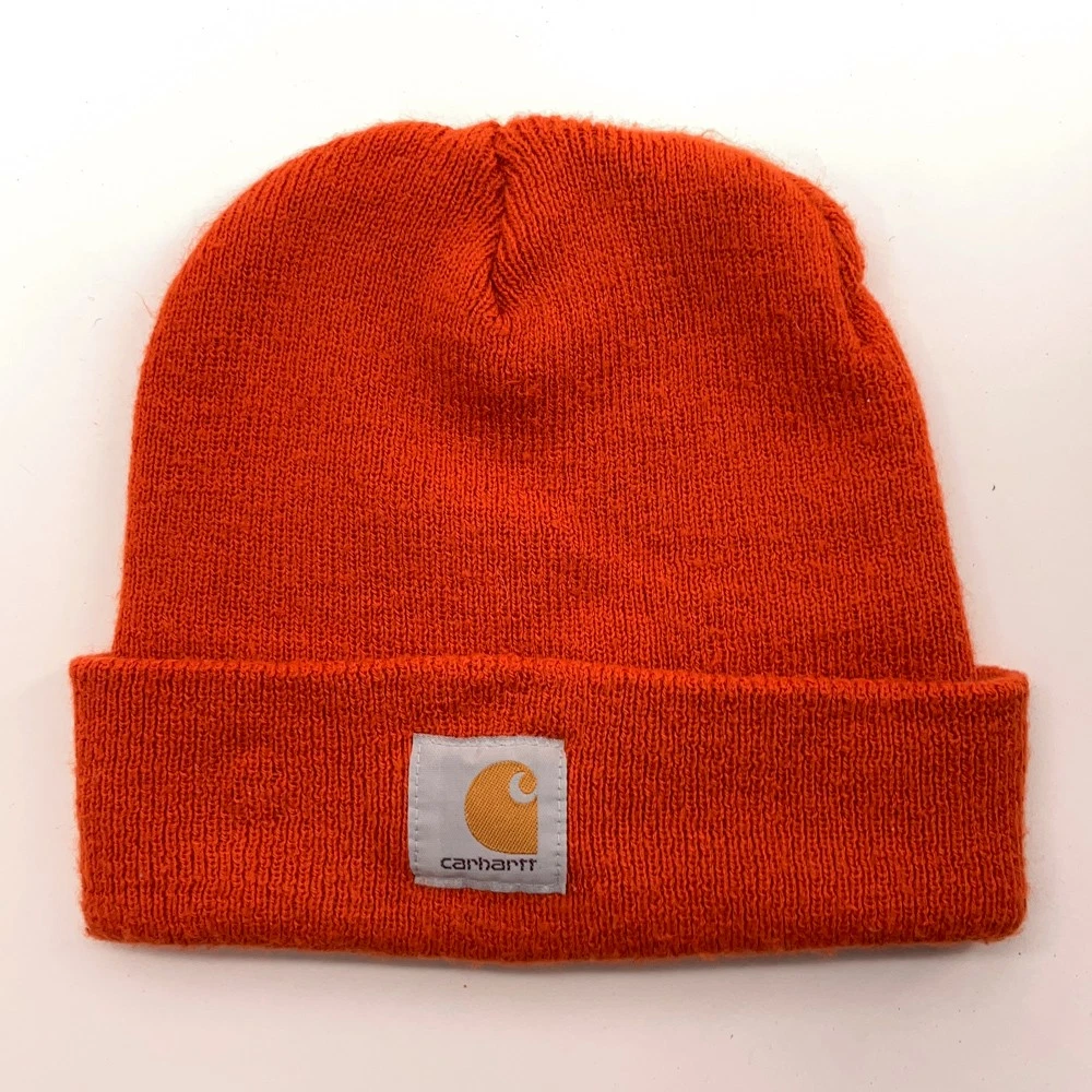 Carhartt Made Canada Muted Orange Winter Cuff Cap