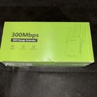 WiFi Range Extender 300 Mbps Ethernet Port NEW