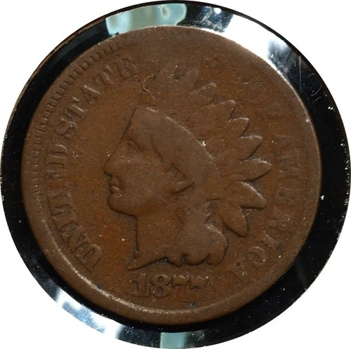 1877 Indian Head Cent VG/Fine