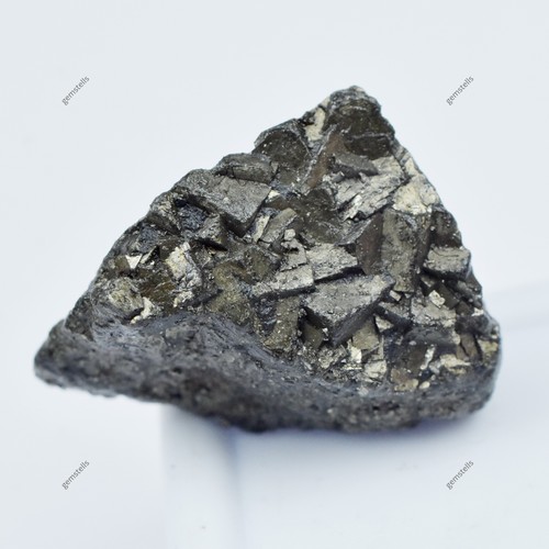 Pyrite Crystal 53 Ct Uncut Raw Rough Natural Cleavage Loose Gemstone CERTIFIED - Picture 5 of 7