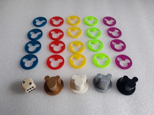 Wonderful World Disney Trivia 1997 Replacement Game Pieces, Mickey tokens