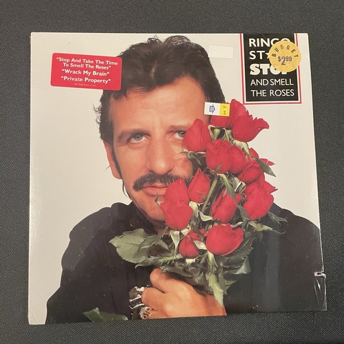 RINGO STARR - STOP AND SMELL THE ROSES, BOARDWALK NIB 33246, LP, 1981, SEALED ! - Picture 1 of 2