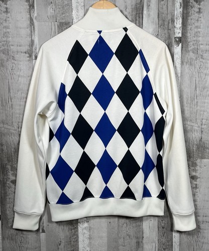 Fred Perry Sportswear Vintage Track Top Argyle Check Jacket Mod Casuals Small - Picture 2 of 15