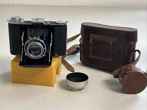 Zeiss-Ikon Ikonta 521/16 - Klapp,- Balgenkamera Novar-Anastigmat 1:3,5 f=7,5cm - Photo 2/14