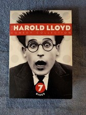The Harold Lloyd Comedy Collection DVD 7-Disc Box Set w/3-D Glasses: Like New