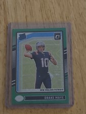 2024 Panini Donruss Optic - Rated Rookie Drake Maye #229 Green Velocity Prizm RC