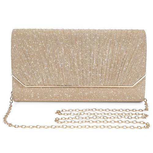 Women Evening Clutch Bag for Banquet Wedding Party Prom Handbag Glitter Purse - Picture 14 of 53