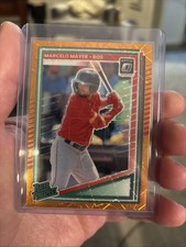 2025 Panini Donruss Rated Prospects Marcelo Mayer #109 - Orange Lazer Prizm RC