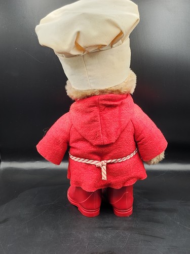 Vintage 1972 Paddington Bear Chef Plush Collectible 16"H - Picture 5 of 15
