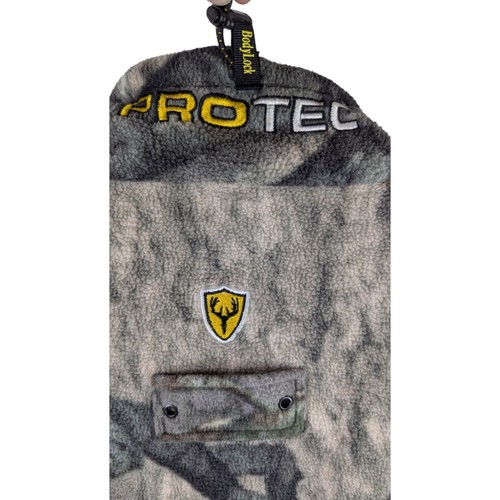 Scent Blocker Fleece Mossy Oak Jacket Mens Large Camo Coat Tactical Hunting Hike - Picture 3 of 15