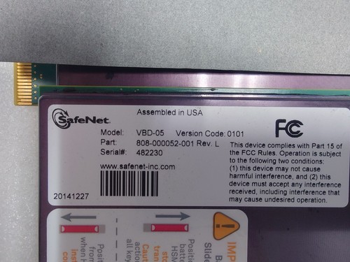 SafeNet VBD-05 ProtectServer PCle x4 Hardware Security Module 808-000052-001 - 第 2/4 張圖片