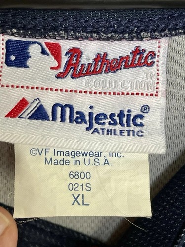 Majestic Tampa Bay Rays 2008 World Series commemorative Jersey Size Extra Large - Picture 7 of 10